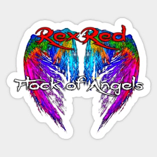 RexRed Flock of Angels Insignia Sticker